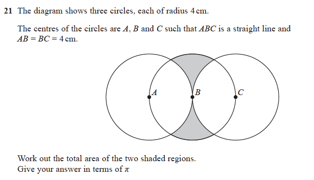 Higher-tier Maths question